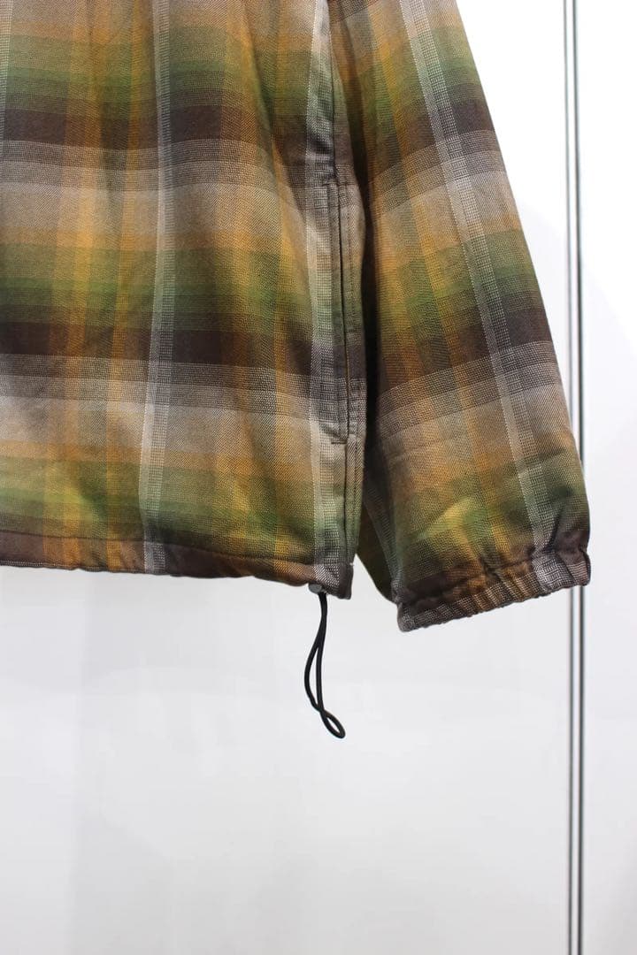 ス*ロ様 アンセルム R/C CHECK PULL OVER SHIRT シャツ