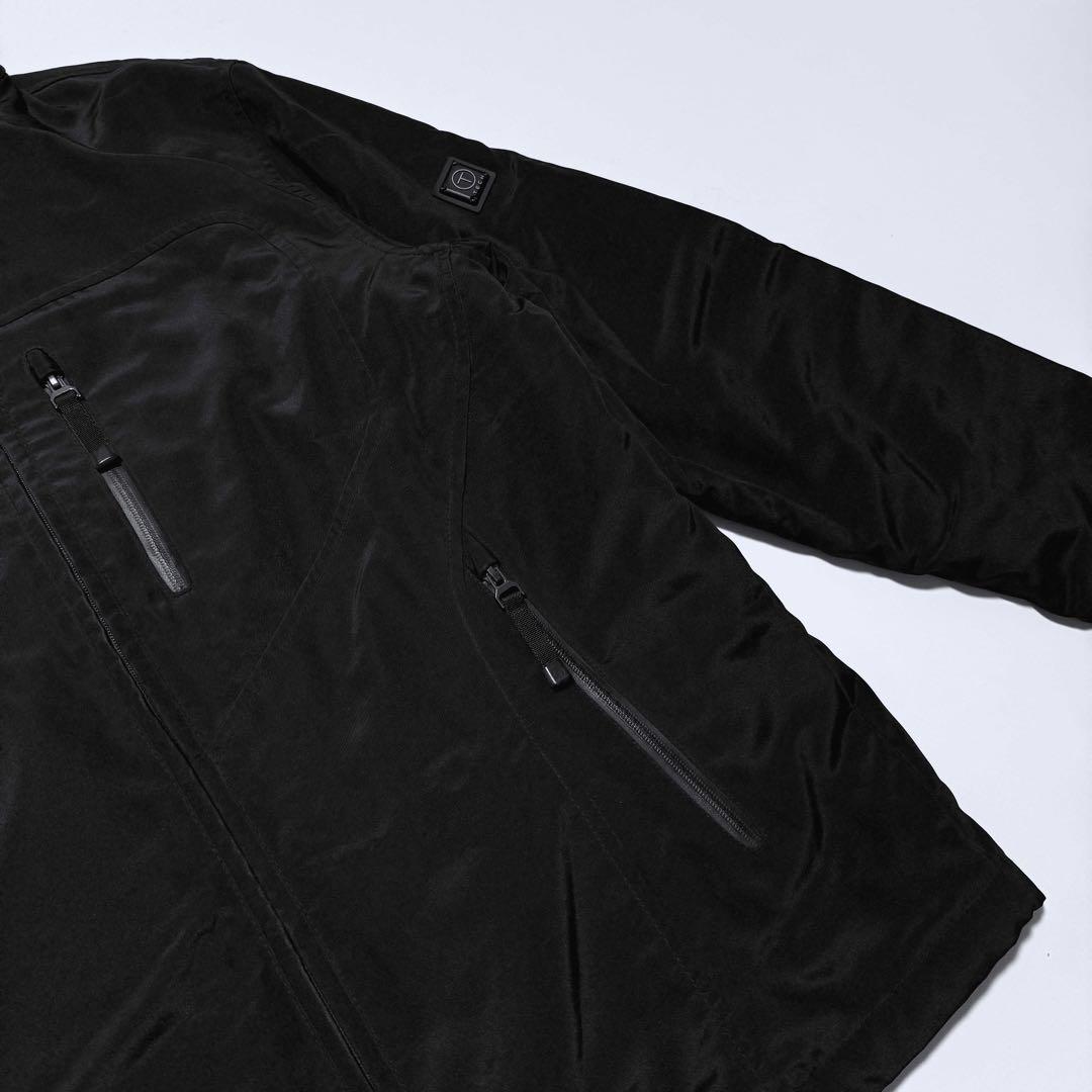 【TUMI】T-TECH トゥミ トラベルジャケット ブルゾン フード付き 黒