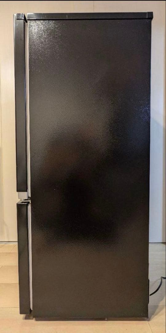 東芝 GR-R15BS-K 2ドア冷凍冷蔵庫 (153L・右開き) ブラック