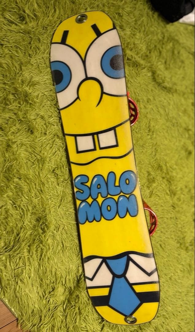 サロモン キッズ スノーボード 90cm ビンディング付