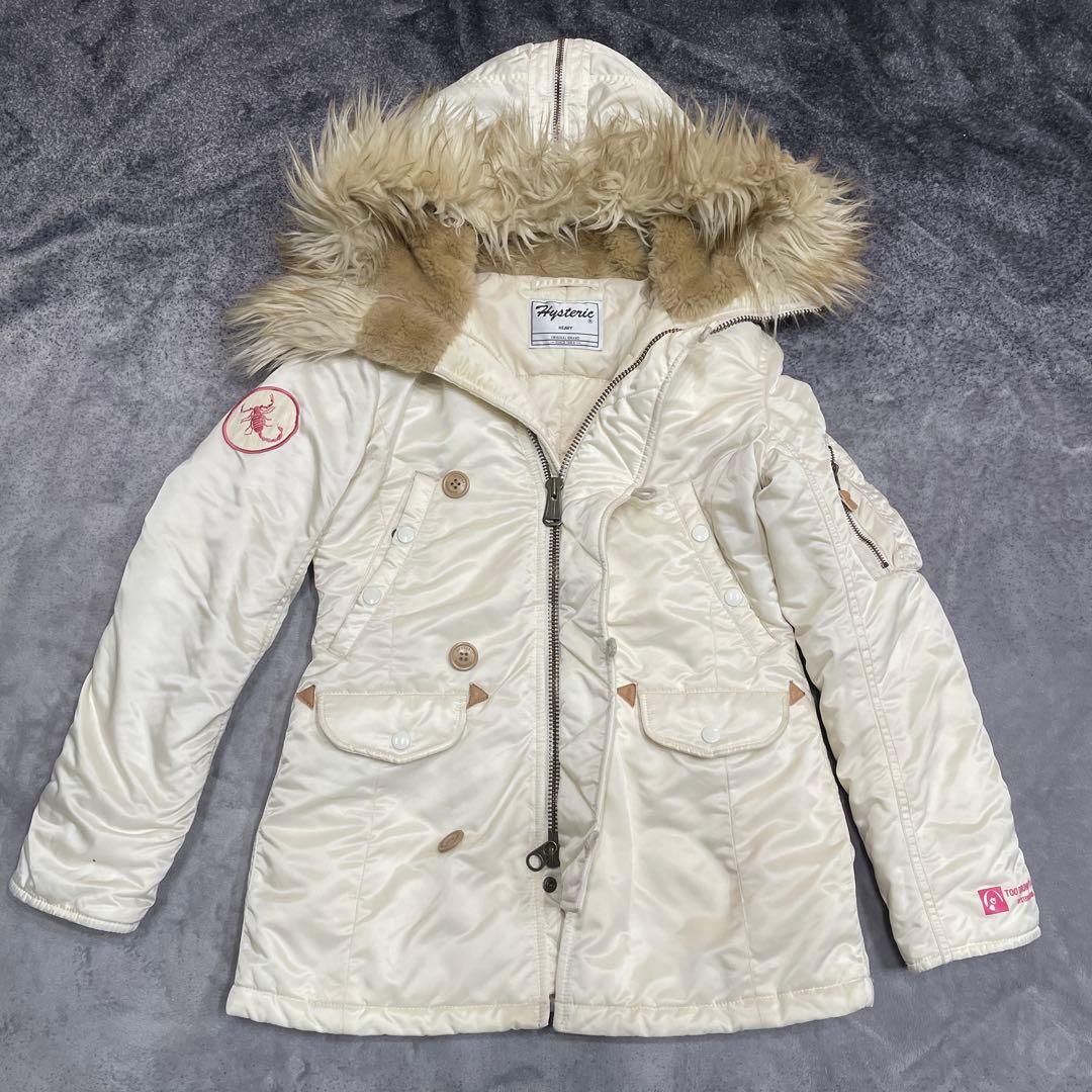 希少 00s ヒステリックグラマー N2B フライトジャケット Y2K