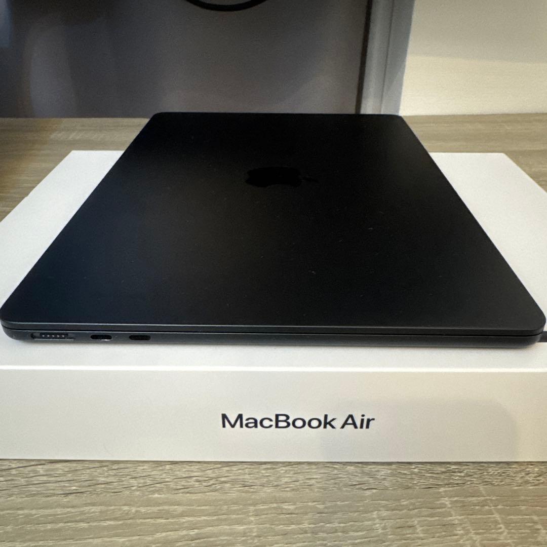 M2 MacBook Air, ミッドナイト, 8GB, 256GB, US配列
