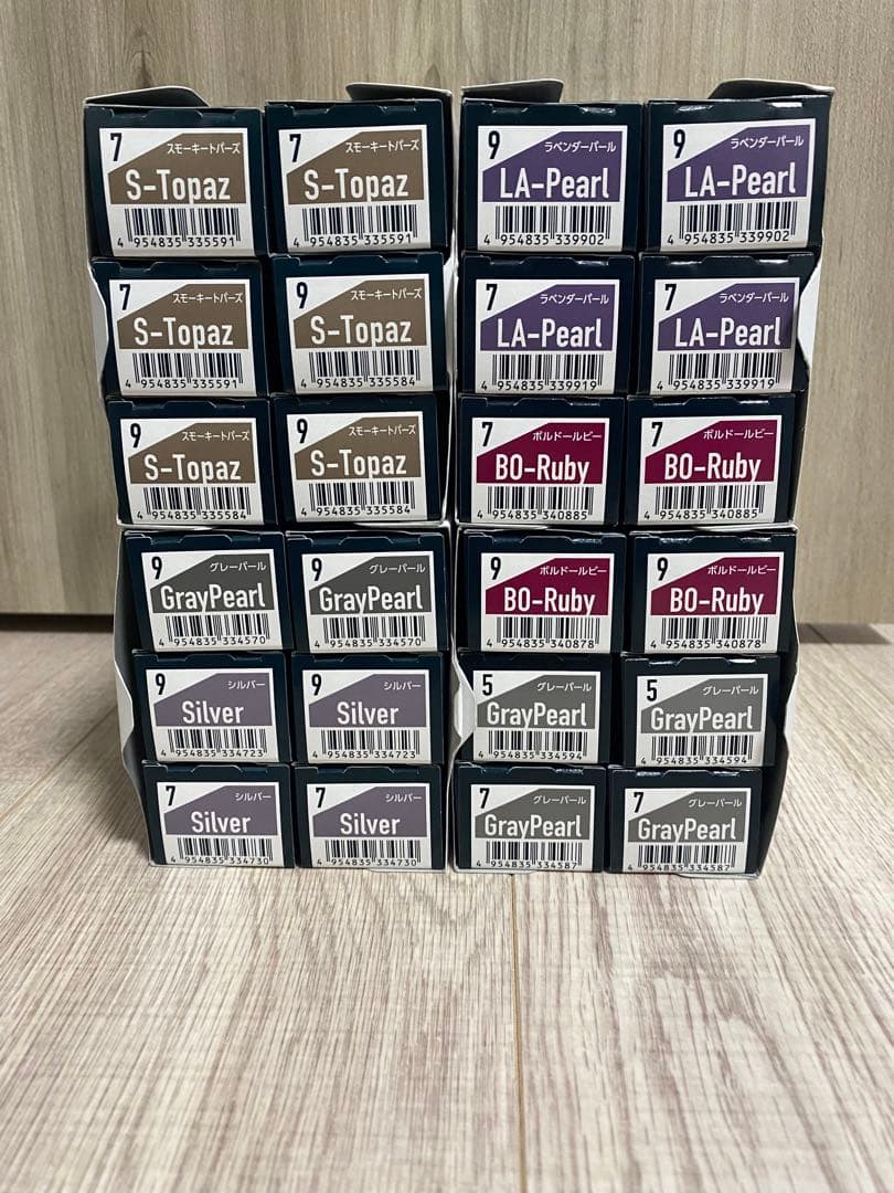 アディクシーカラー24本セット　オキシ＆ハイブリーチ