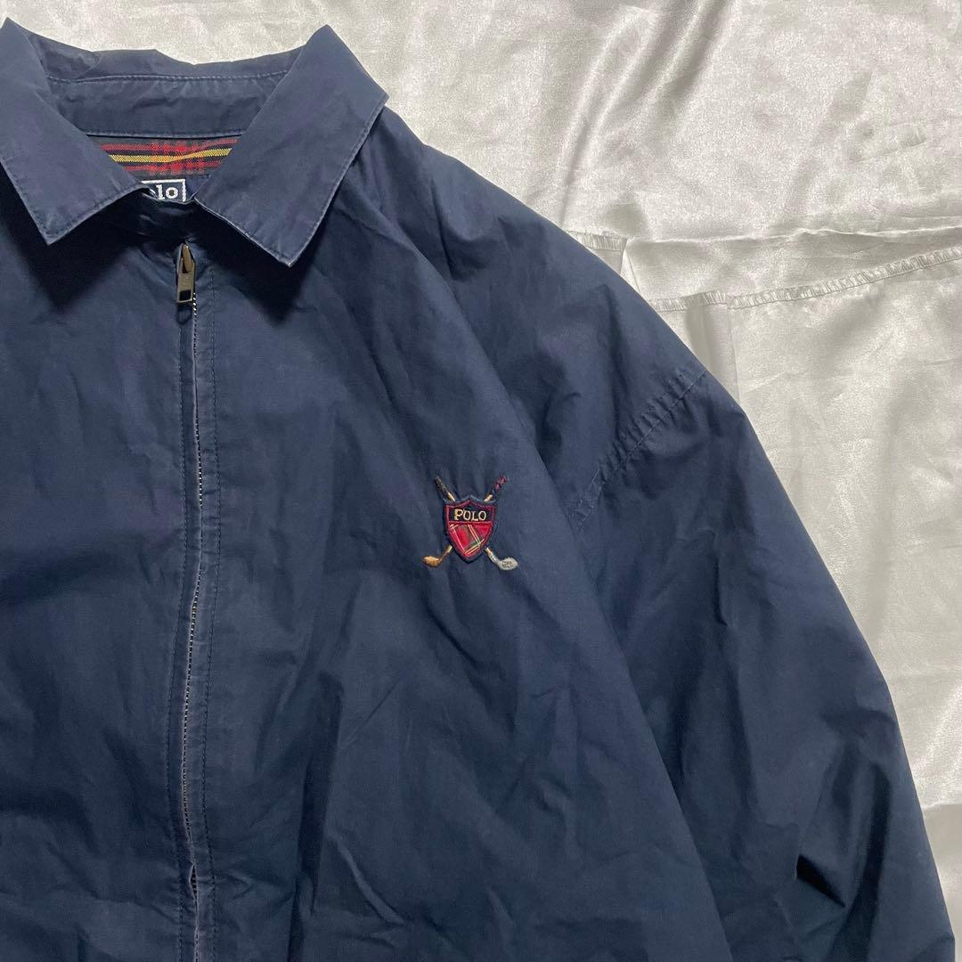90s polo by ralph lauren swing top ネイビー
