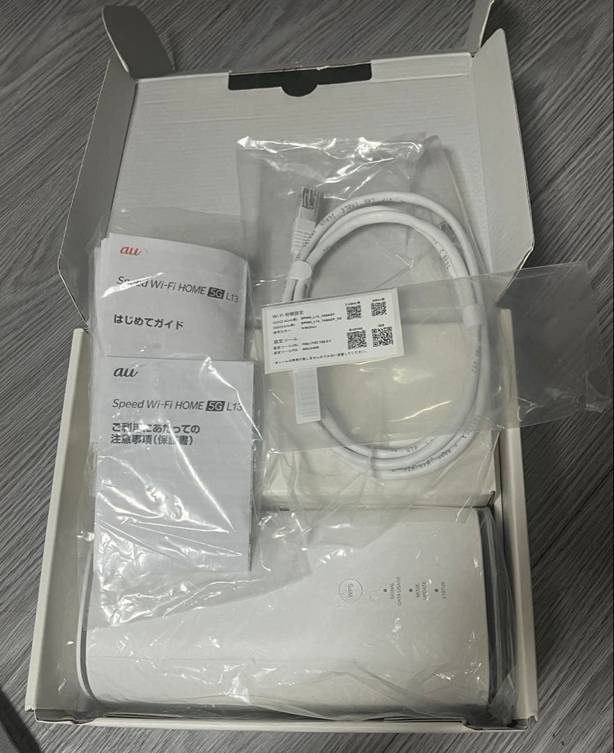 Speed Wi-Fi  5G L13 Wi-Fiルーター