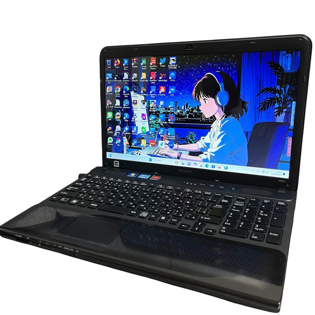 SONY VAIO★新Windows11搭載★メモリ8GB★新品SSD256GB