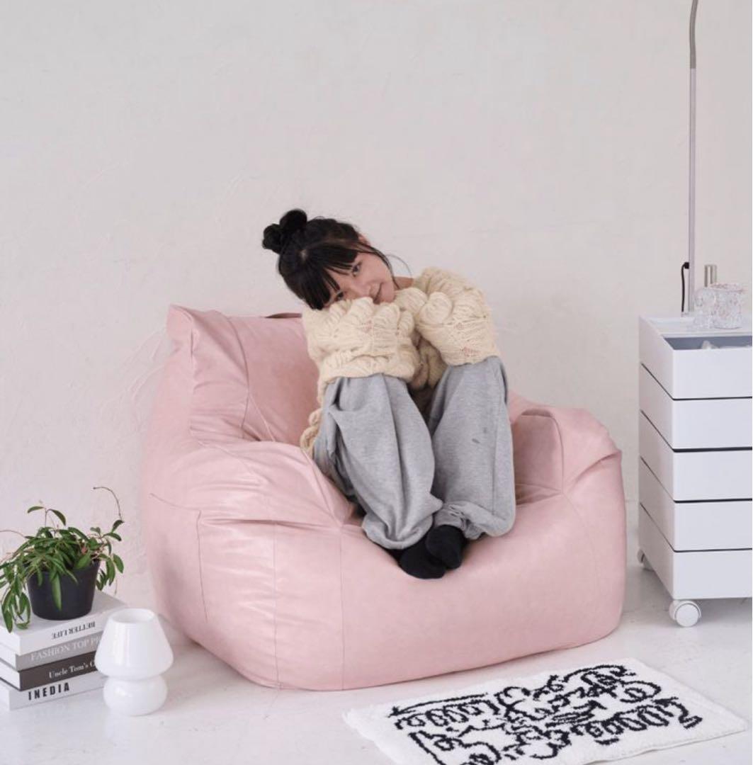 花*。様 [美品] LOOSY ルージー　1人掛けビーズソファ　GLOSSY P