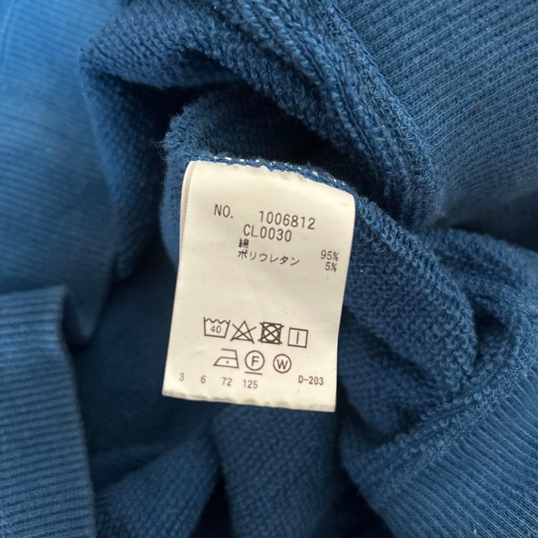 ハリウッドランチマーケット スウェット トレーナー ブルー