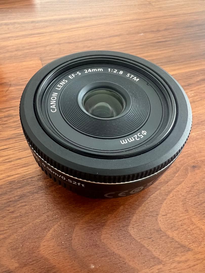 Canon EFS 24mm f/2.8 STM パンケーキレンズ