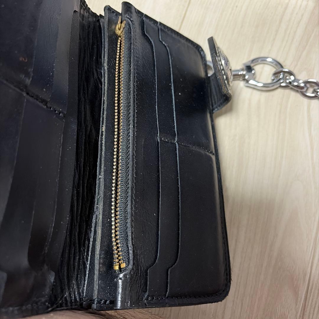 最終値下げ　エヴィス　ど根性ウォレット・ウォレットチェーン　美品