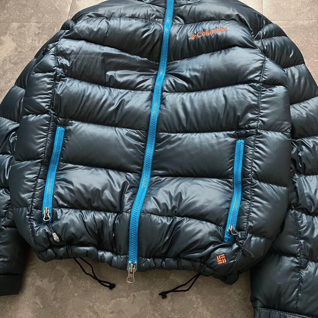 columbia omni-heat  down hoodie 短丈