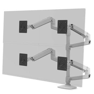 ERGOTRON エルゴトロン LX デュアルスタッキングアーム, 長身ポール