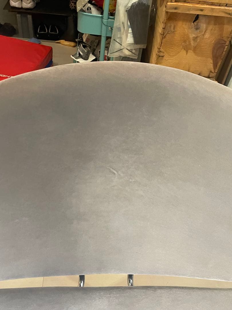 希少品　ピエールポーリン　オレンジスライスチェア　ベロア　グレー