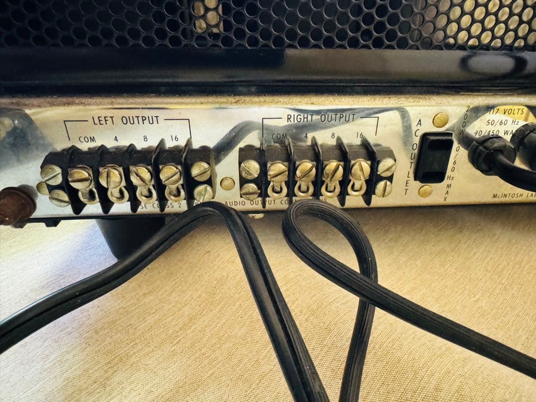 McIntosh MC2105 パワーアンプ マッキントッシュ