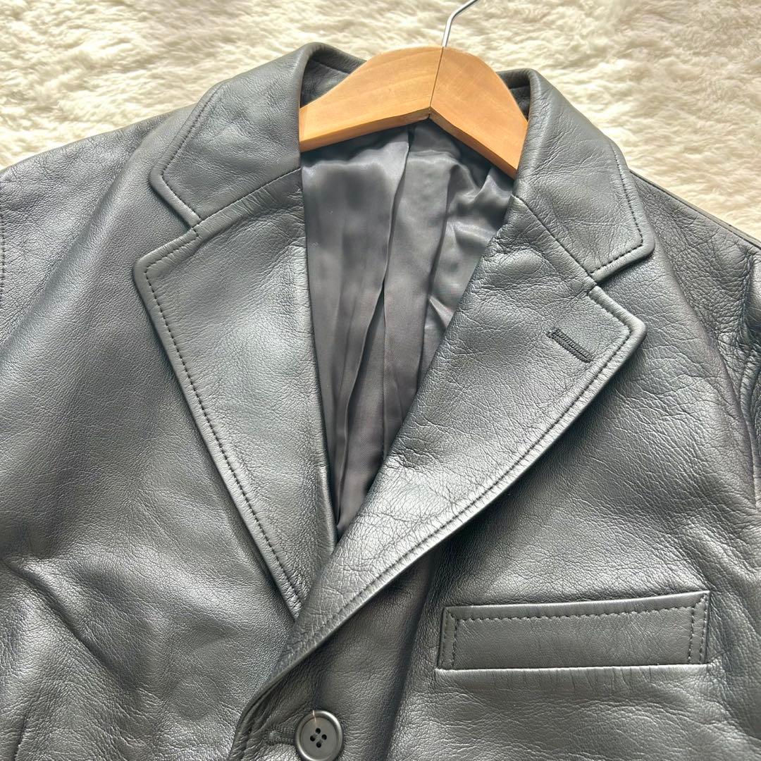 【美品】Paul Smith レザージャケット 羊革　黒　木村拓哉 Lサイズ