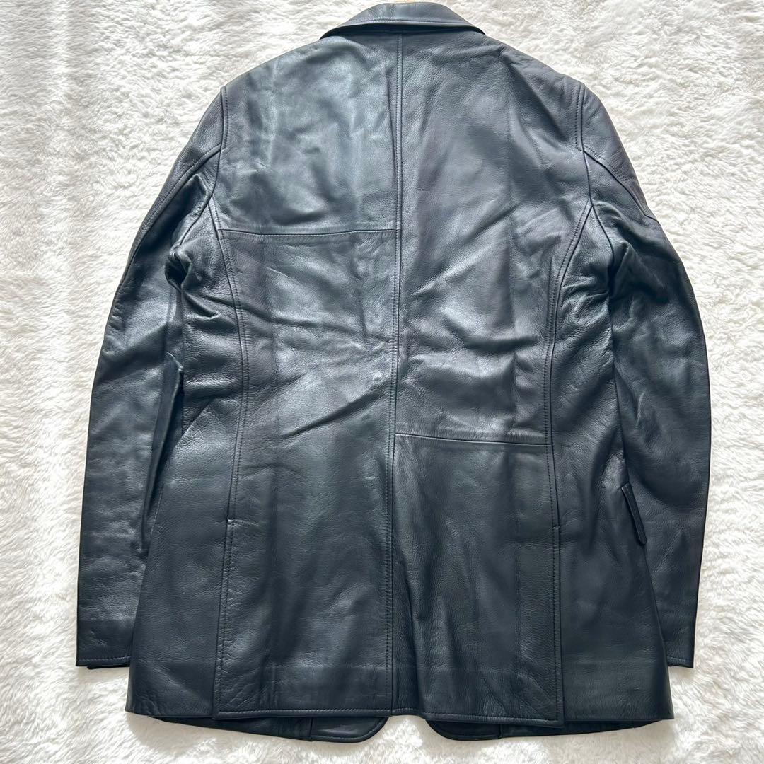 【美品】Paul Smith レザージャケット 羊革　黒　木村拓哉 Lサイズ