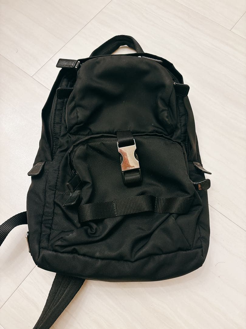 PRADAプラダ2VZ013 クロスボディバッグ　ナイロン　ブラック