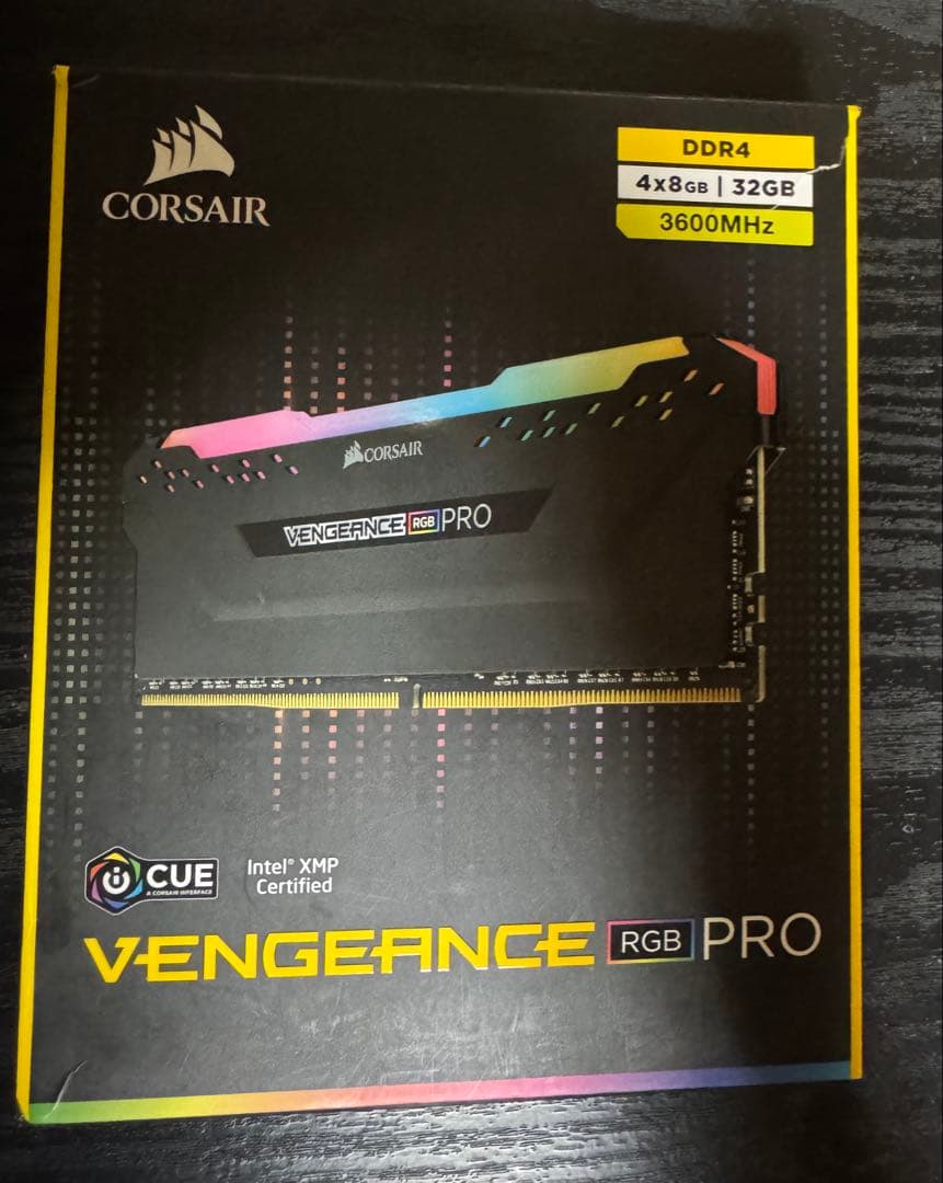 CORSAIR VENGEANCE RGB PRO シリーズ　32gb