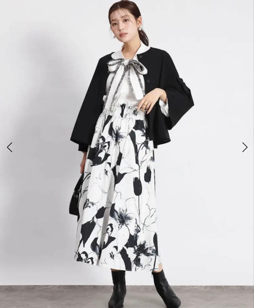 今期【新品タグ付き】YAMADAYA FENNELフリンジリボンブラウス