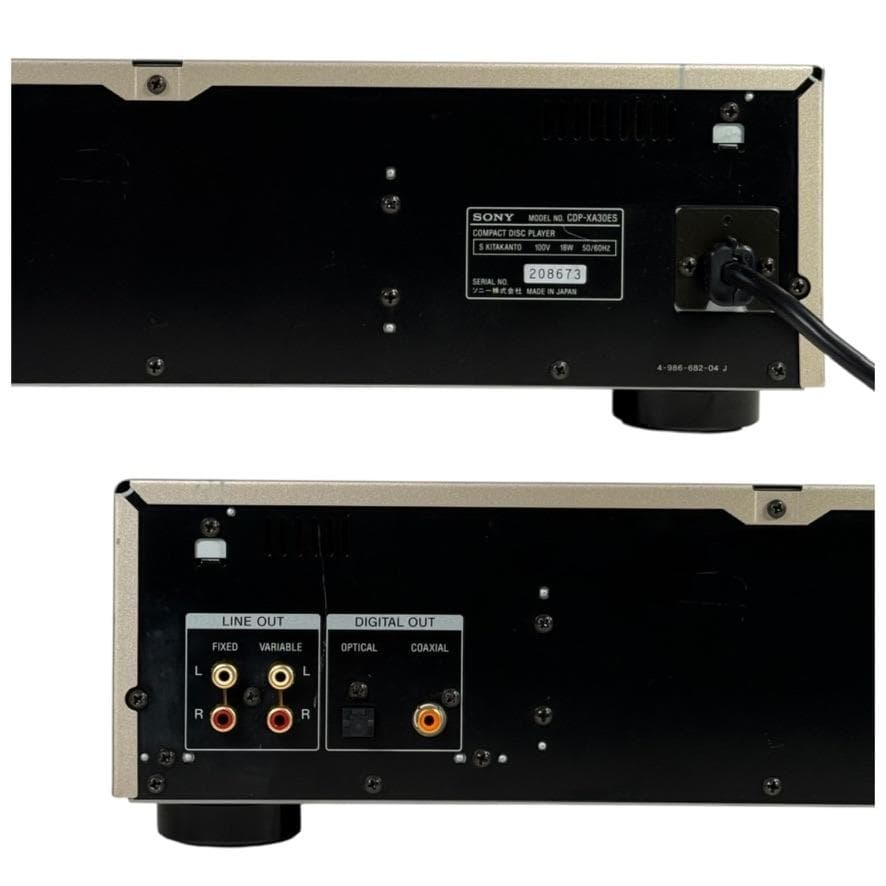 ◆希少・優良動作品◆SONY ソニー CDP-XA30ES CDプレーヤー
