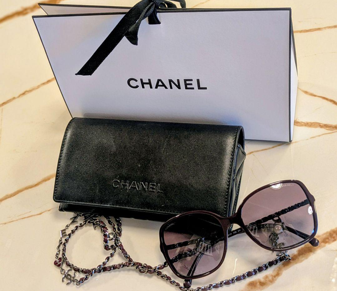 【希少/美品】CHANEL シャネル チェーンサングラス 2way ネックレス