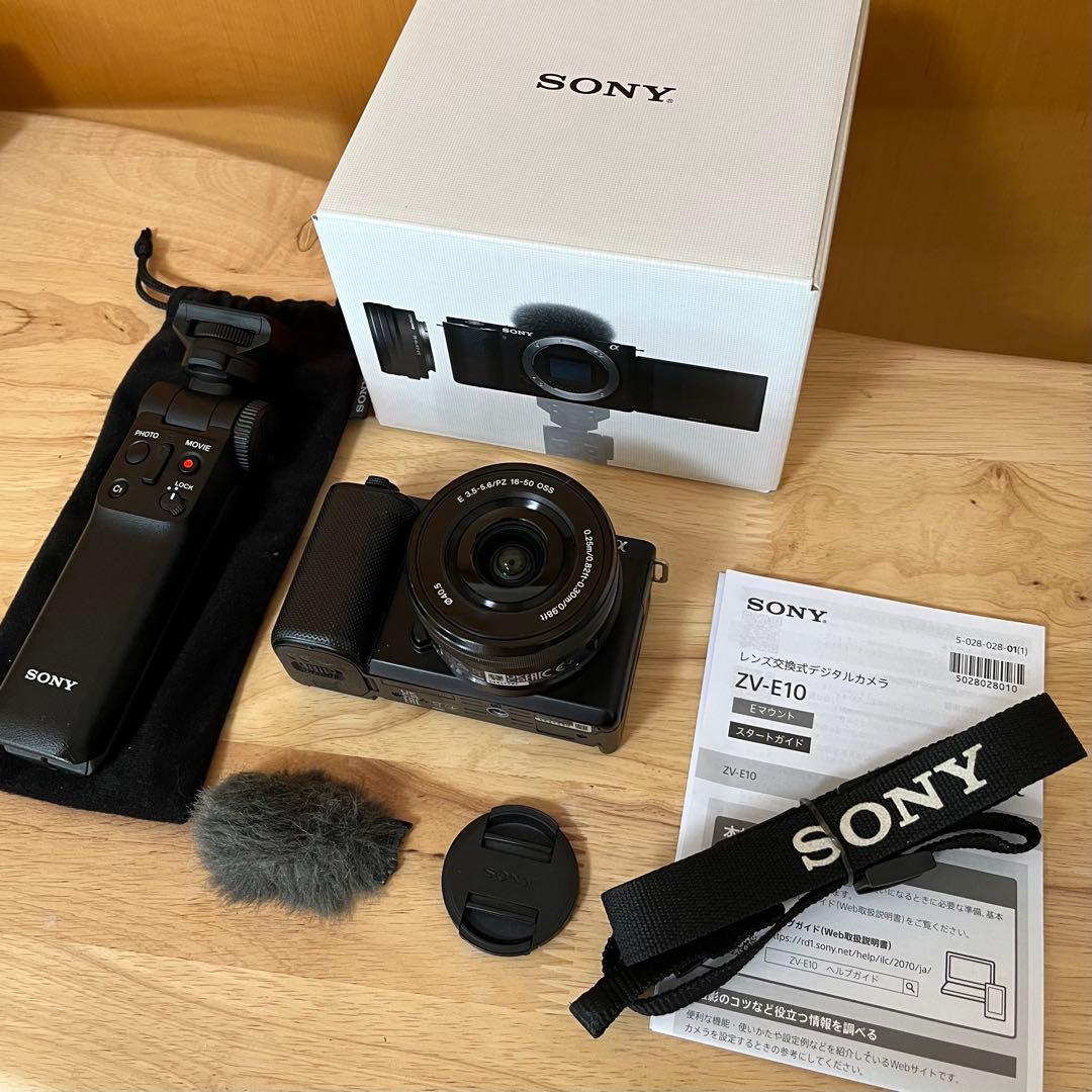 【美品】sony ZV-E10ズームレンズキット