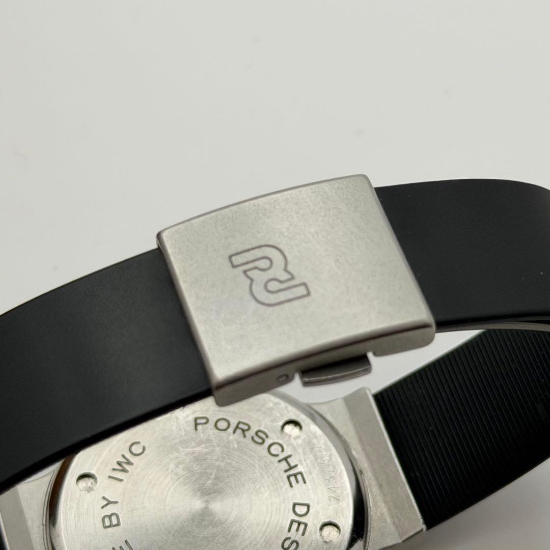 【超希少】ポルシェデザイン　ブラック　クォーツ　IWC 美品