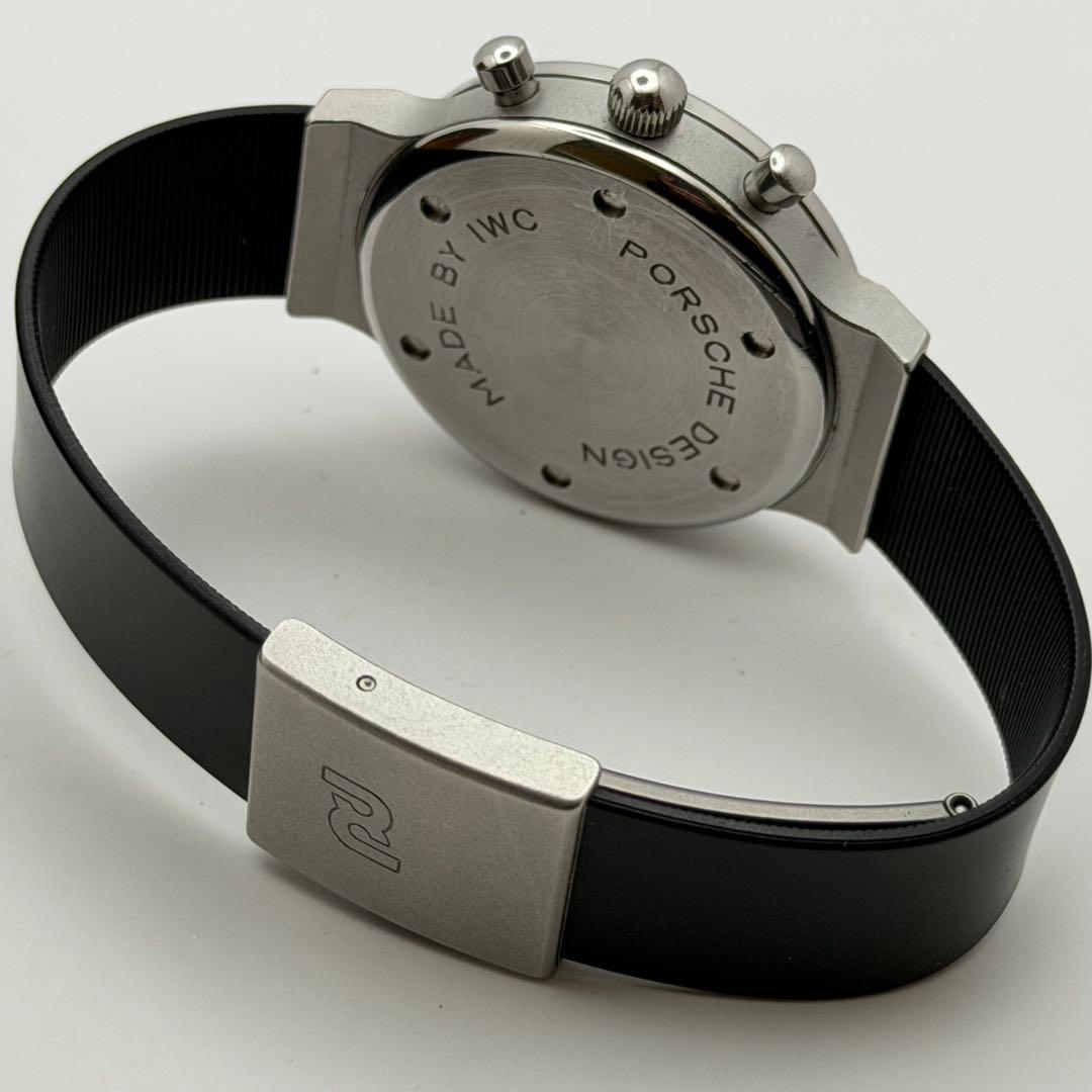 【超希少】ポルシェデザイン　ブラック　クォーツ　IWC 美品