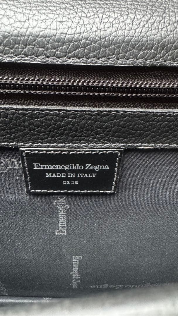 【値下げ！】美品Zegna ゼニアビジネスバッグ