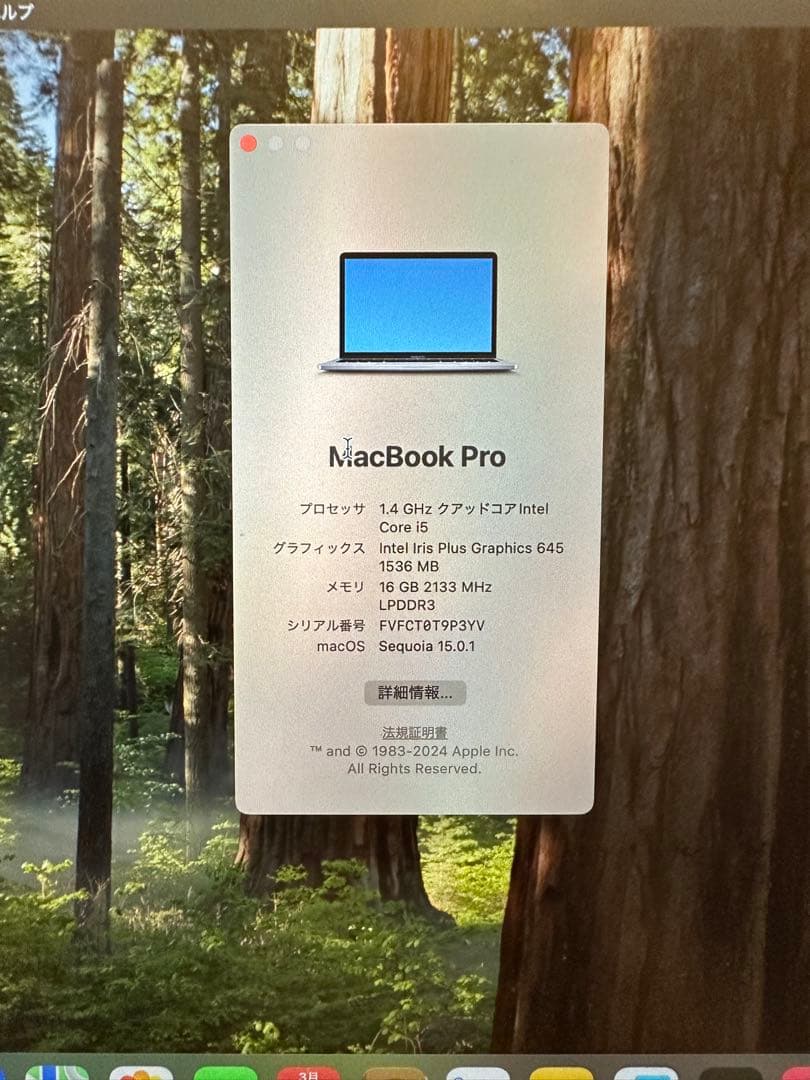 【最終値下げ】Apple MacBook Pro スペースグレー 13インチ