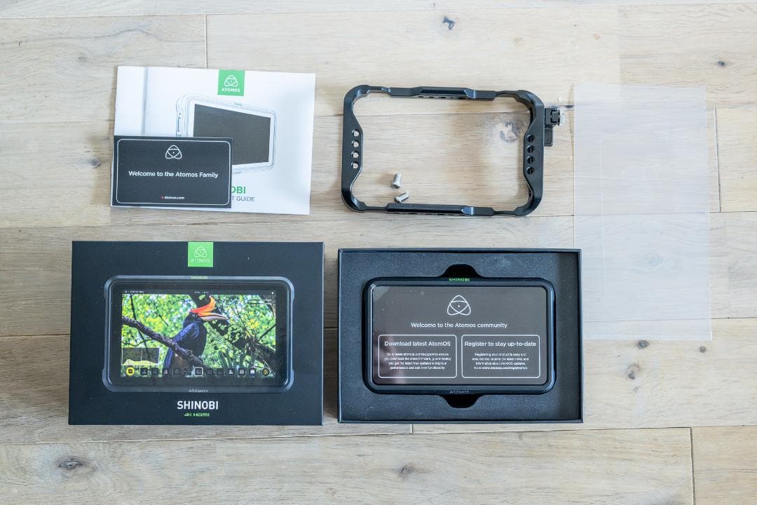 【新品未使用】Atomos SHINOBI SmallRigケージ付き