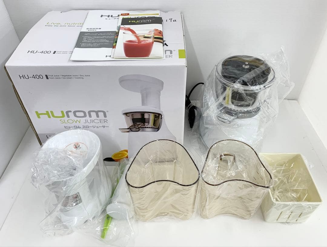 ト*ト様 新品 未使用 HUROM SLOW JUICER スロージューサー H