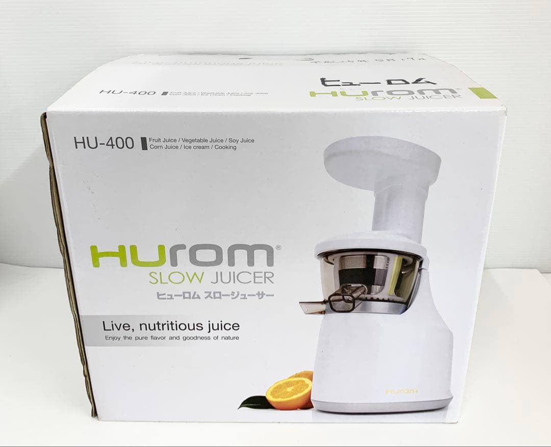 ト*ト様 新品 未使用 HUROM SLOW JUICER スロージューサー H