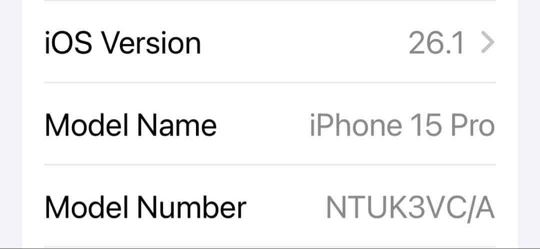 iPhone 15 Pro 512GB - ナチュラルチタニウム　(カナダ型)