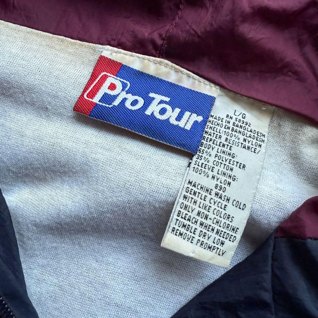 ナイロンアノラックジャケット ニューヨークシティマラソン ハーフジップ　90s