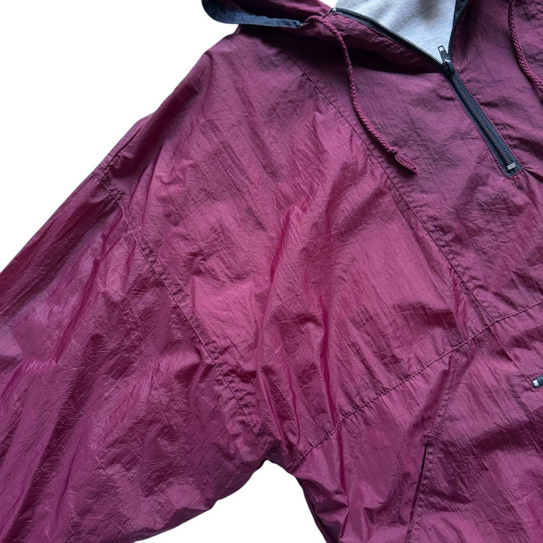 ナイロンアノラックジャケット ニューヨークシティマラソン ハーフジップ　90s