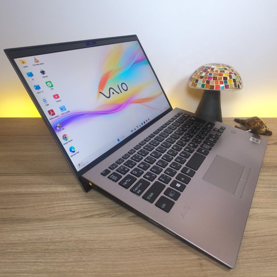 【美品＆熱問題対策整備】バッテリー6時間以上オフィス付きVAIO SX14