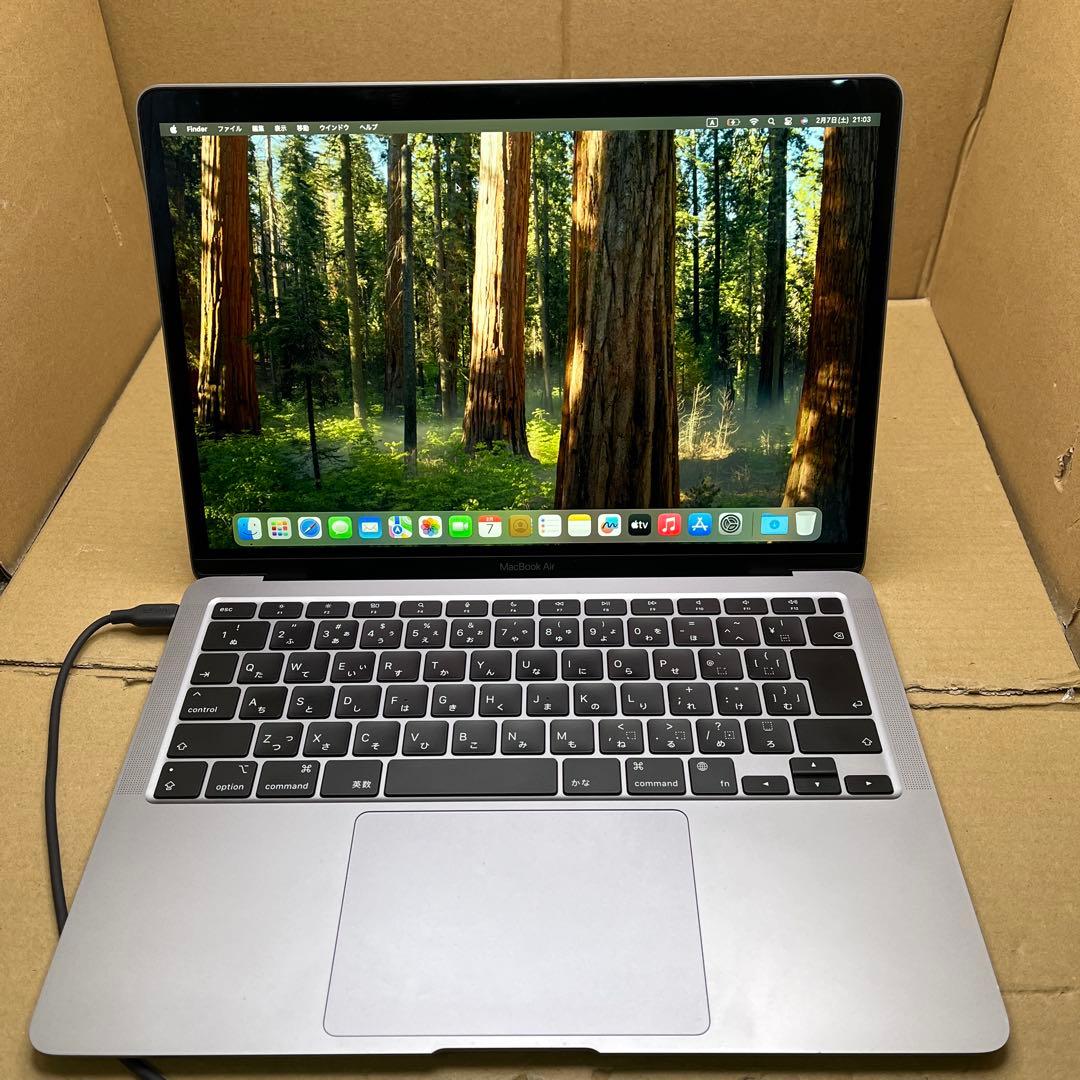 Apple MacBook Air M1 2020 13インチ　スペースグレイ