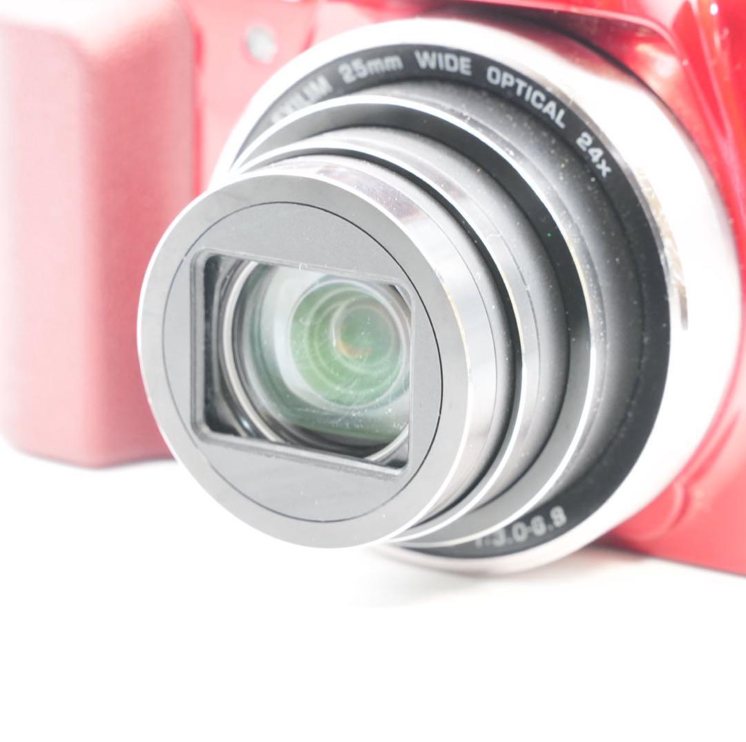 【動作品】CASIO EXILIM EX-H60 デジカメ 赤 作例アリ