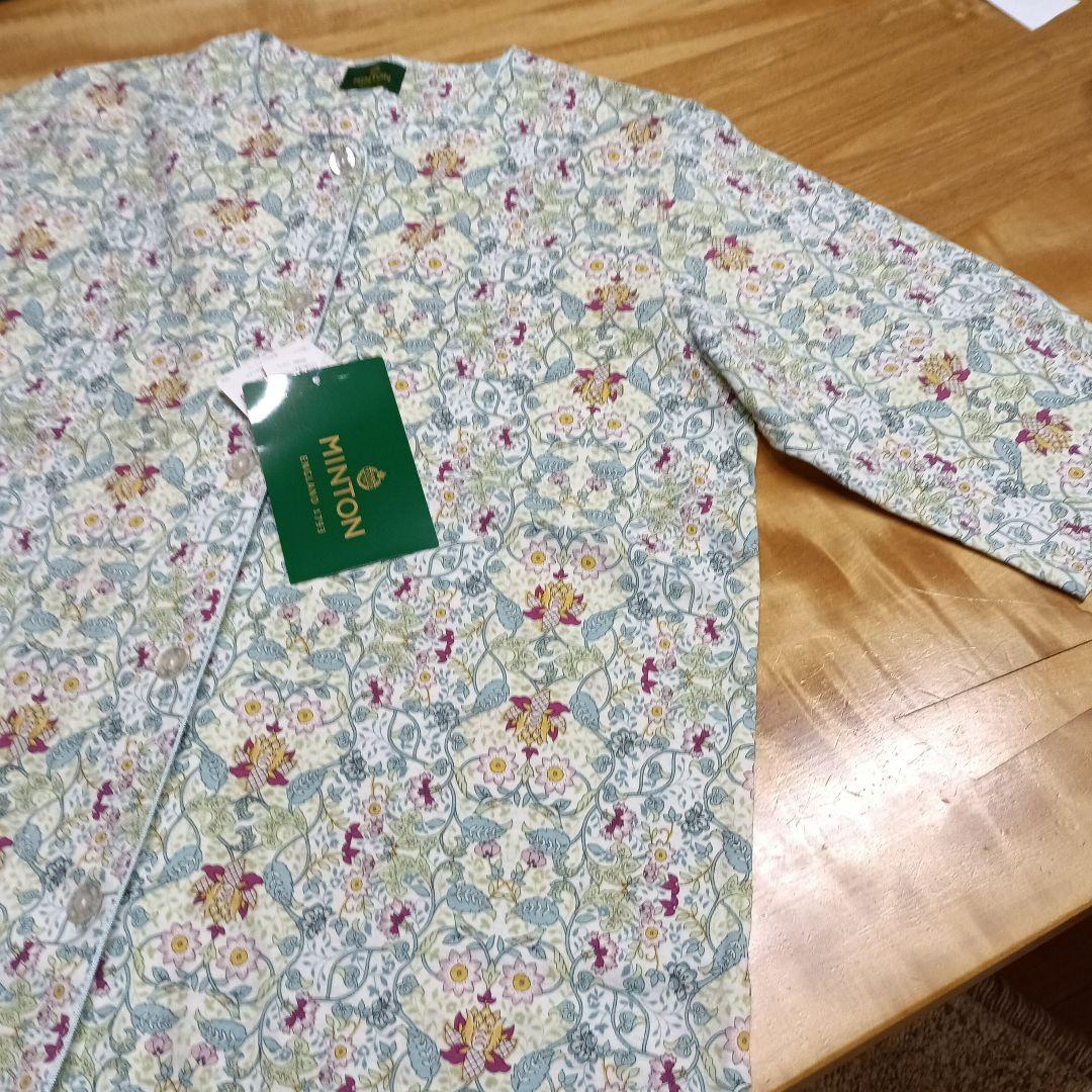 MINTON 花柄 半袖パジャマ 新品タグ付き