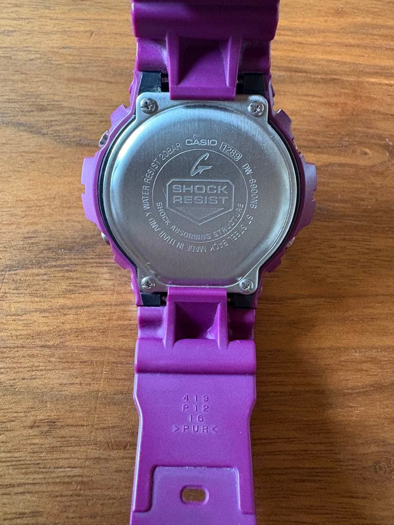 G-SHOCK DW-6900NB パープル CASIO