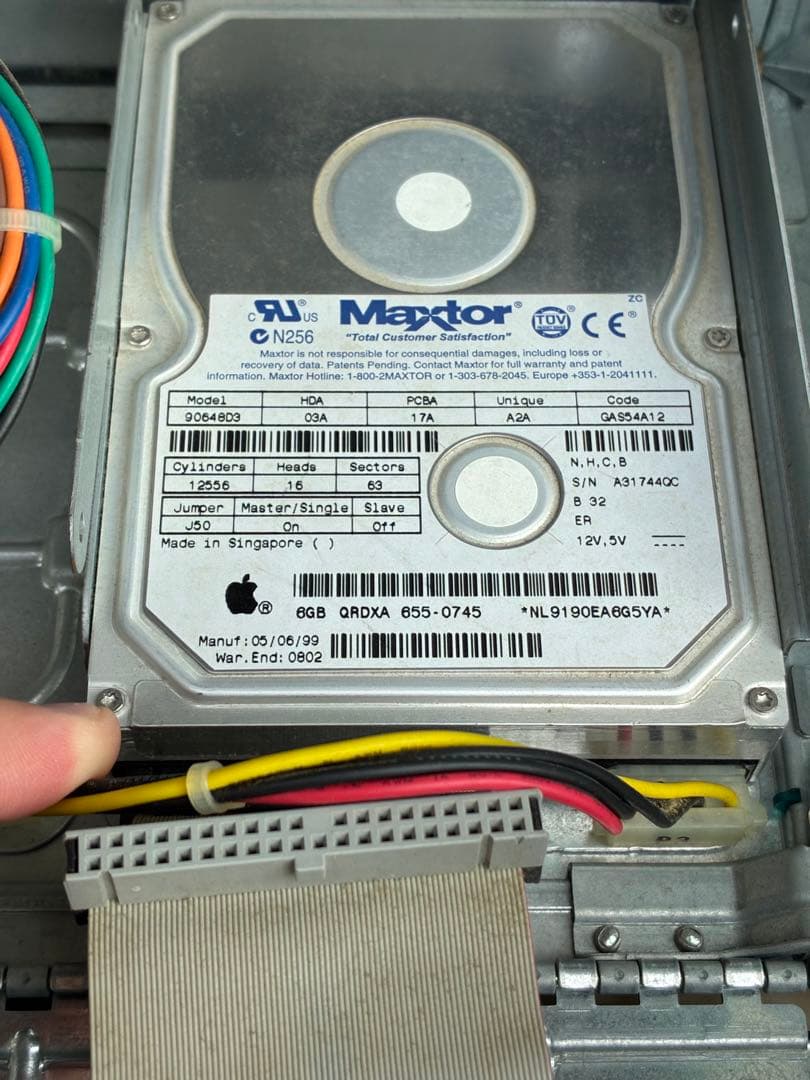 Apple Power Macintosh G3 クリアブルー