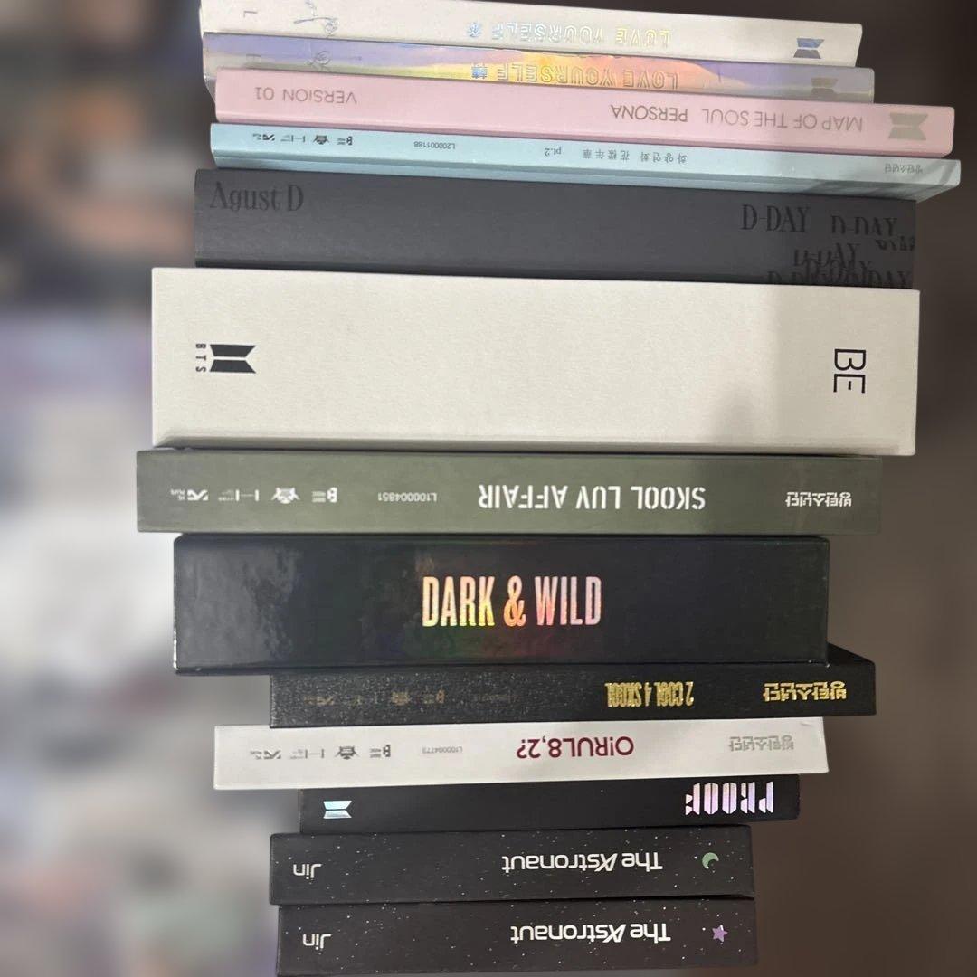 BTSアルバム•トレカまとめ売りproof•D-DAYパンフレット追加しました