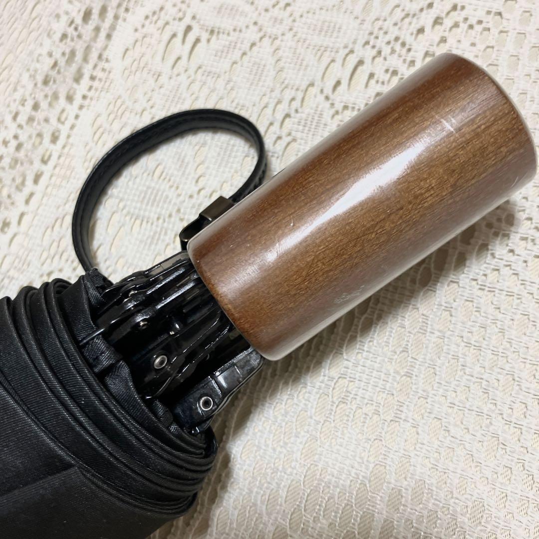 前原光榮商店　メンズ雨傘　シャンブレイ　折りたたみ傘