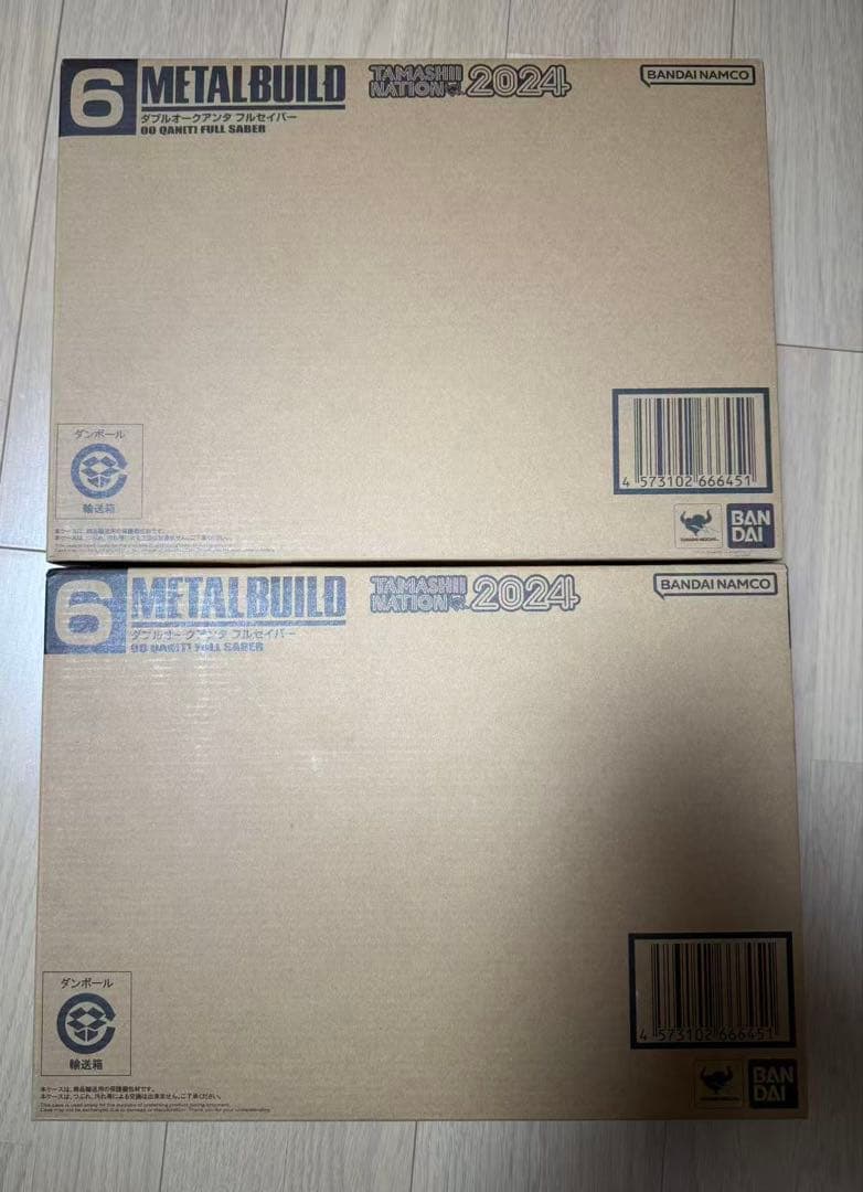 新品未開封 L BUILD メタルビルドダブルオークアンタフルセイバー