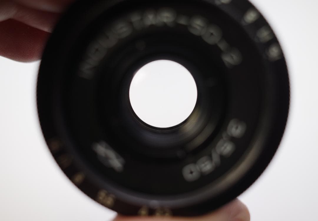 63　未使用　パンケーキ　インダスター50-2　50ｍｍF3.5アダプタ付