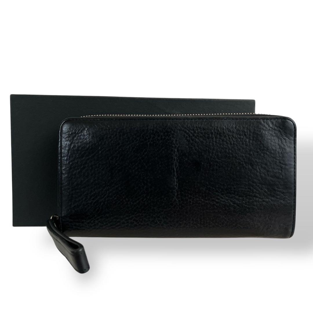 PORTER 長財布　ソーク　ロングウォレット　ラウンドジップ　ブラック　レザー