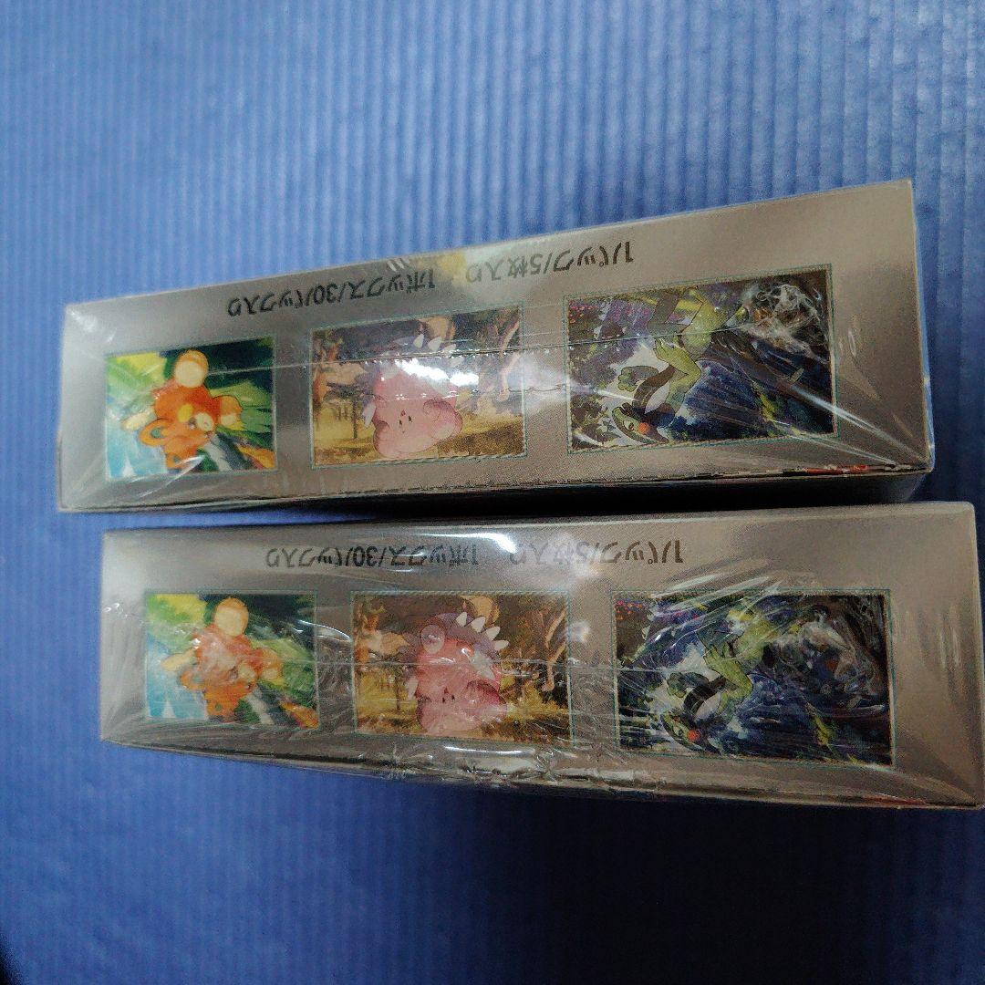 ポケモンカード バイオレットex シュリンク付き2BOX 新品未開封