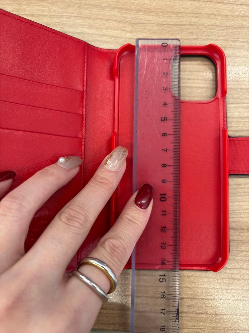 【新品未使用】　Christian Louboutin 手帳型ケース 黒