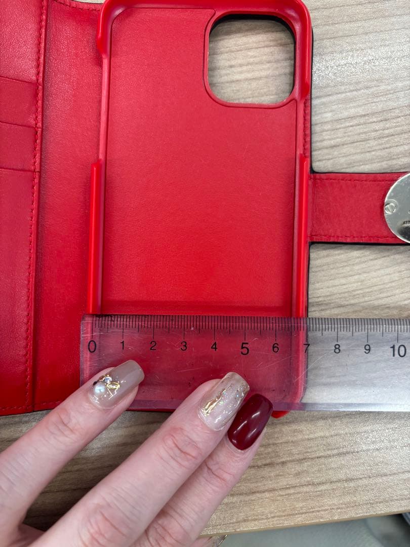 【新品未使用】　Christian Louboutin 手帳型ケース 黒